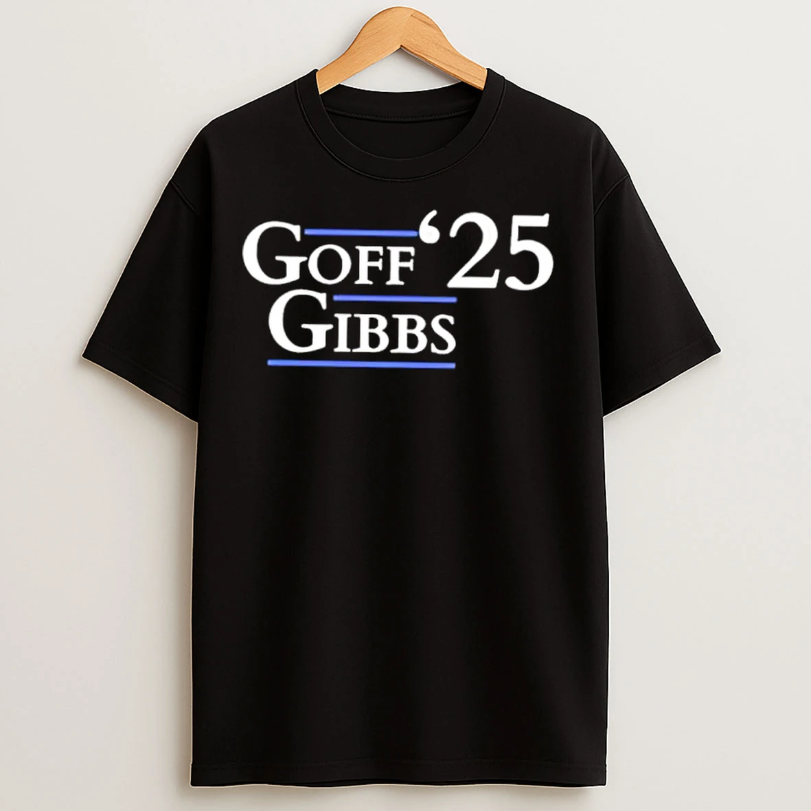 Classic Jared Goff Jahmyr Gibbs 2025 Presidents T Shirts