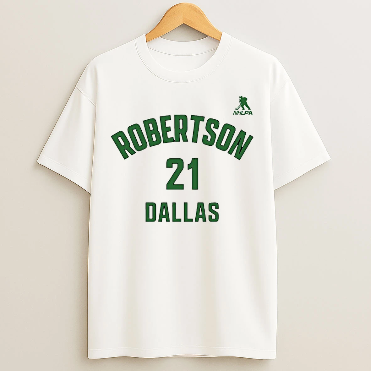 Classic Jason Robertson 21 Dallas Stars Nhl Player Number And Name T Shirts