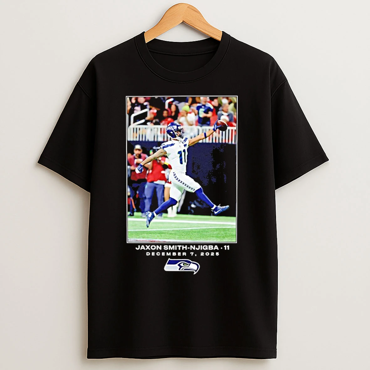 Classic Jaxon Smith Njigba Seattle Seahawks Nfl Flash Features Week 14 2025 T Shirts