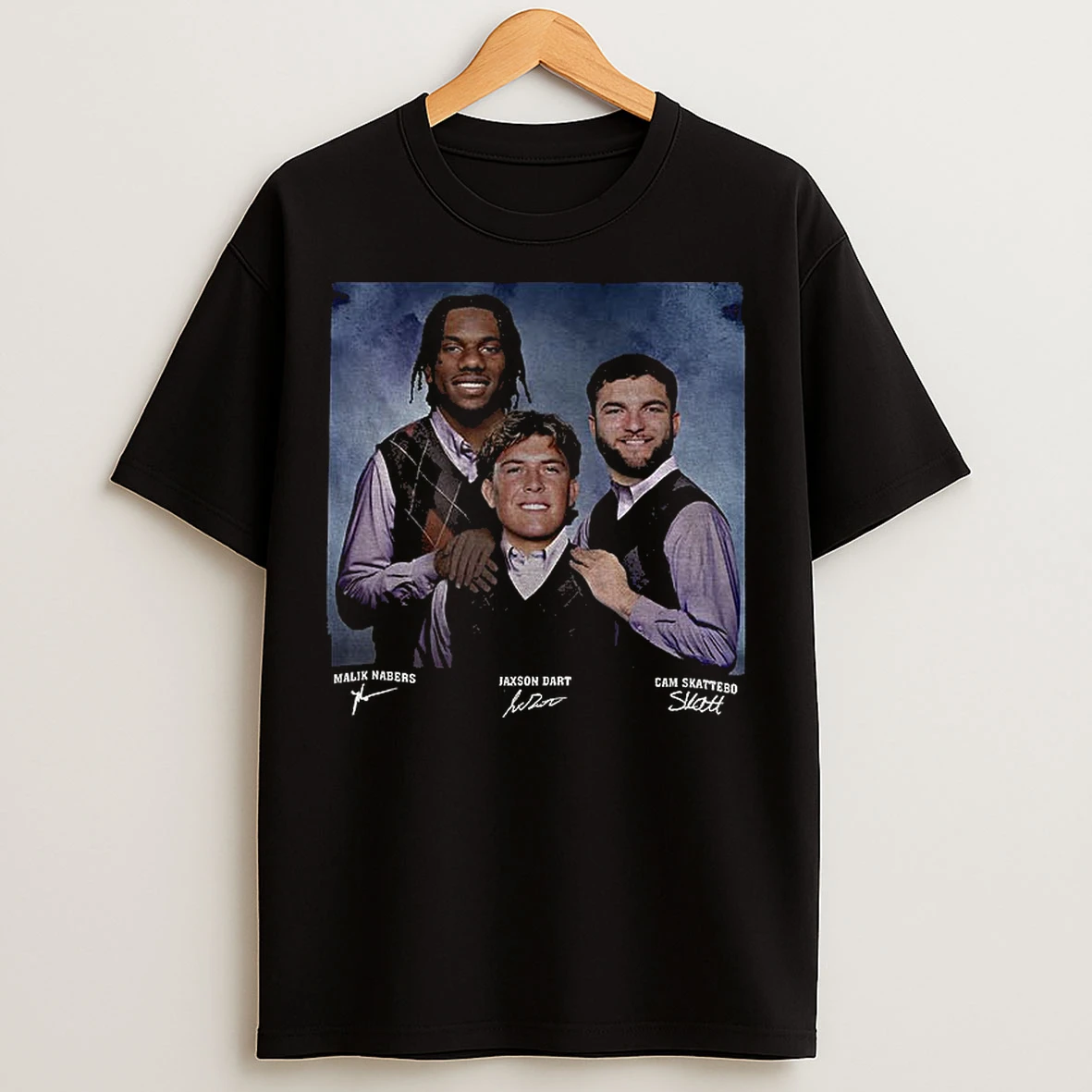Classic Jaxson Dart Cam Skattebo Malik Nabers Football New York Step Bros T Shirts