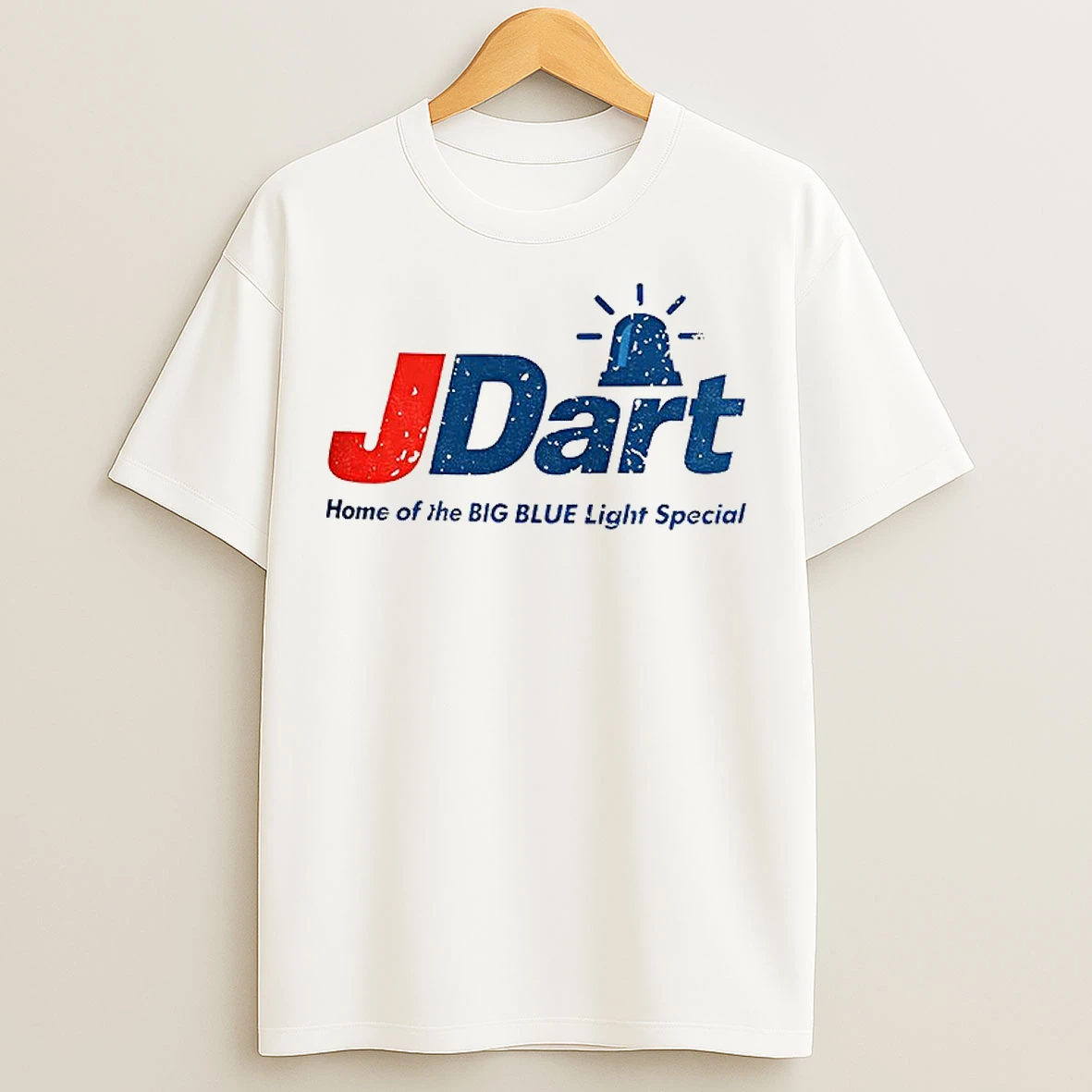 Classic Jaxson Dart Giants Kmart Parody Jdart Home Of The Big Blue Light Special T Shirts