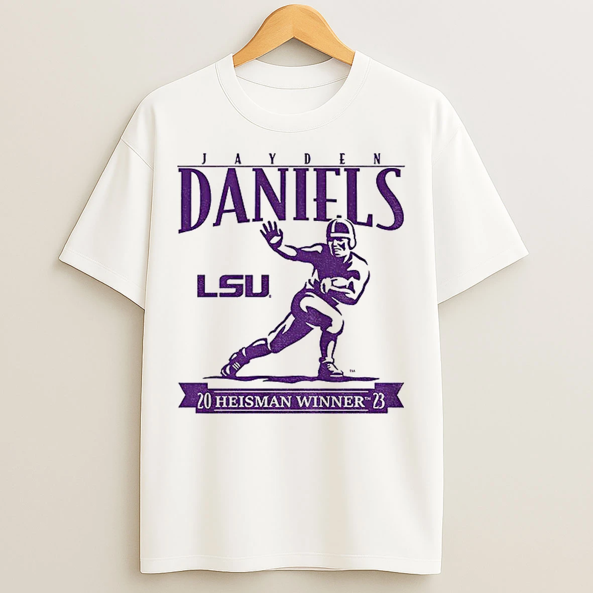Classic Jayden Daniels Heisman Trophy Lsu Tigers Football Heisman Winner 2023 T Shirts