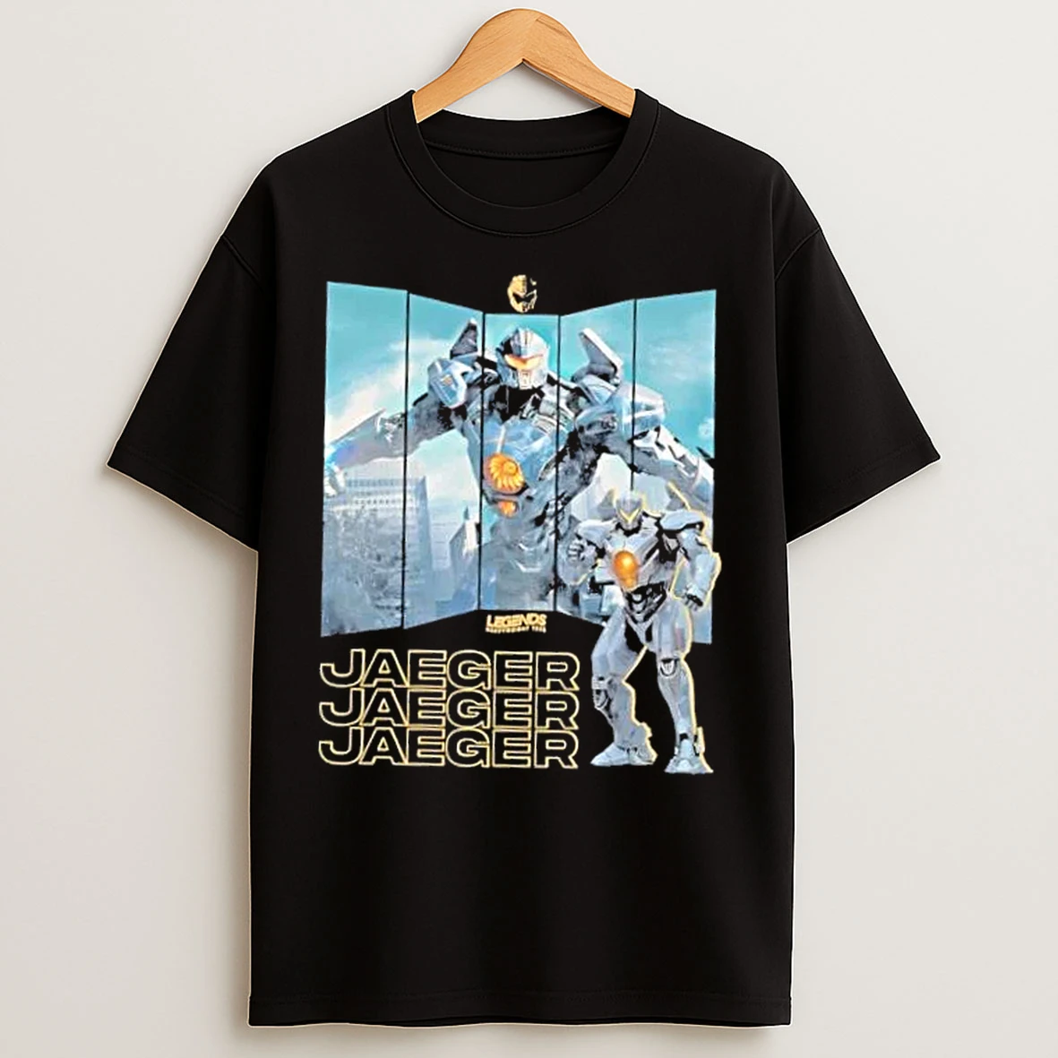 Classic Jeager Pacific Rim Vintage Graphic T Shirts