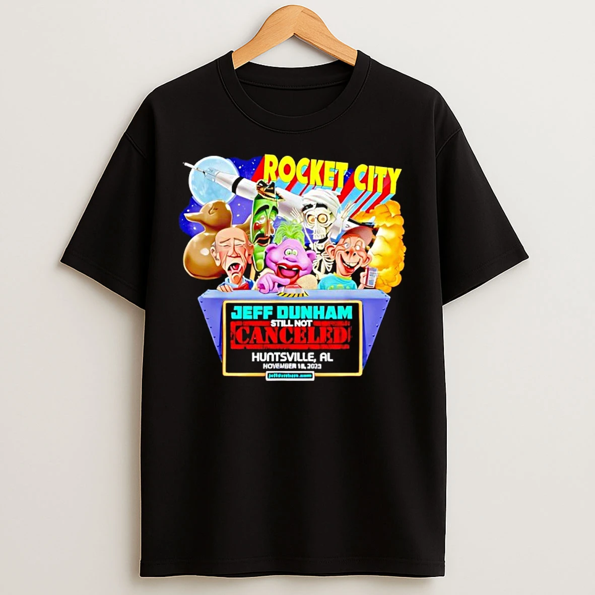 Classic Jeff Dunham Huntsville Al T Shirts