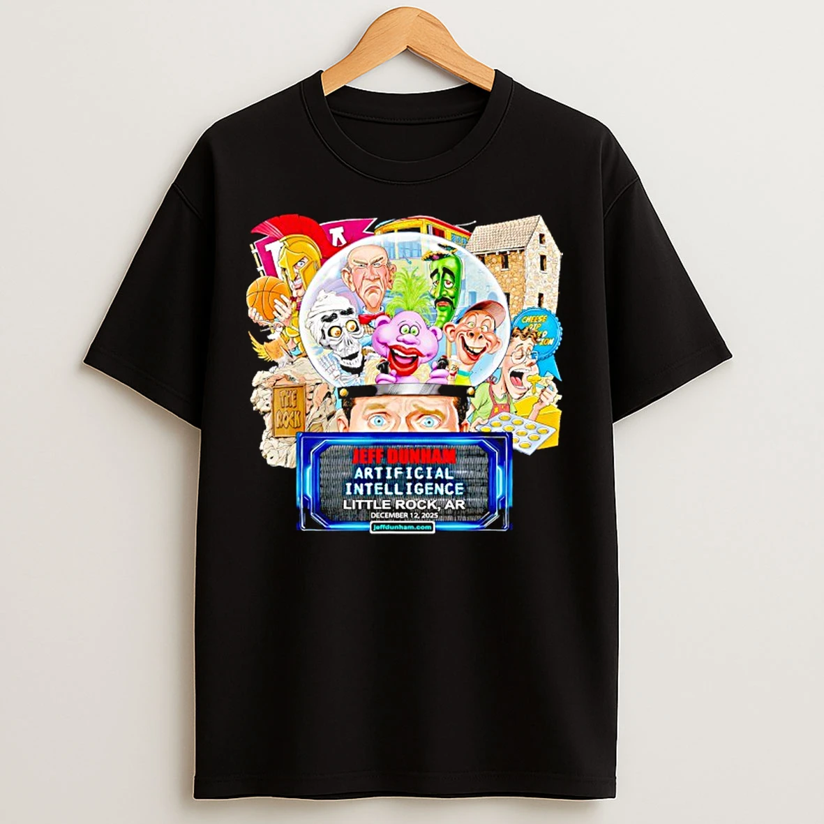 Classic Jeff Dunham Little Rock Ar T Shirts