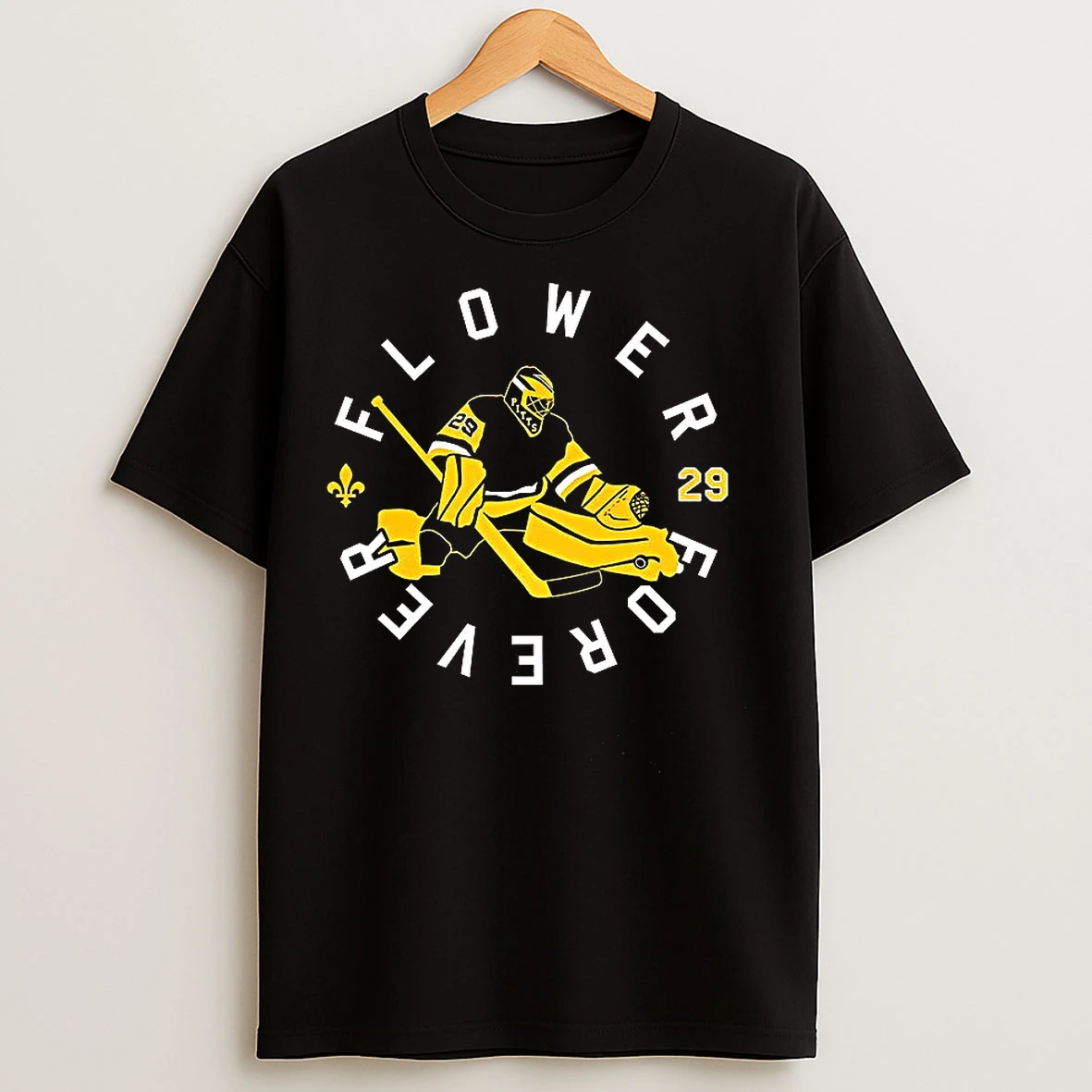 Classic Jeremy Swayman Boston Bruins Nhl Flower Forever Goalie T Shirts