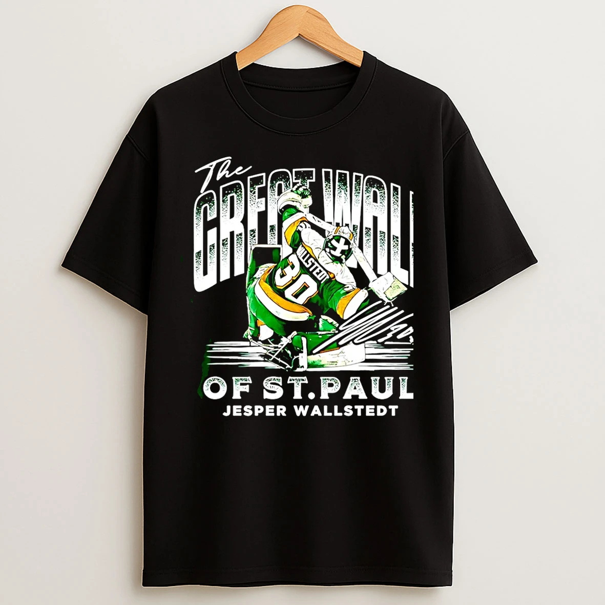 Classic Jesper Wallstedt Minnesota The Great Wall Of St Paul Christmas T Shirts