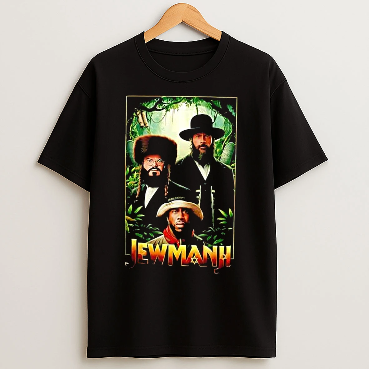 Classic Jewmanji Jack Black And Kevin Hart 1995 Film T Shirts