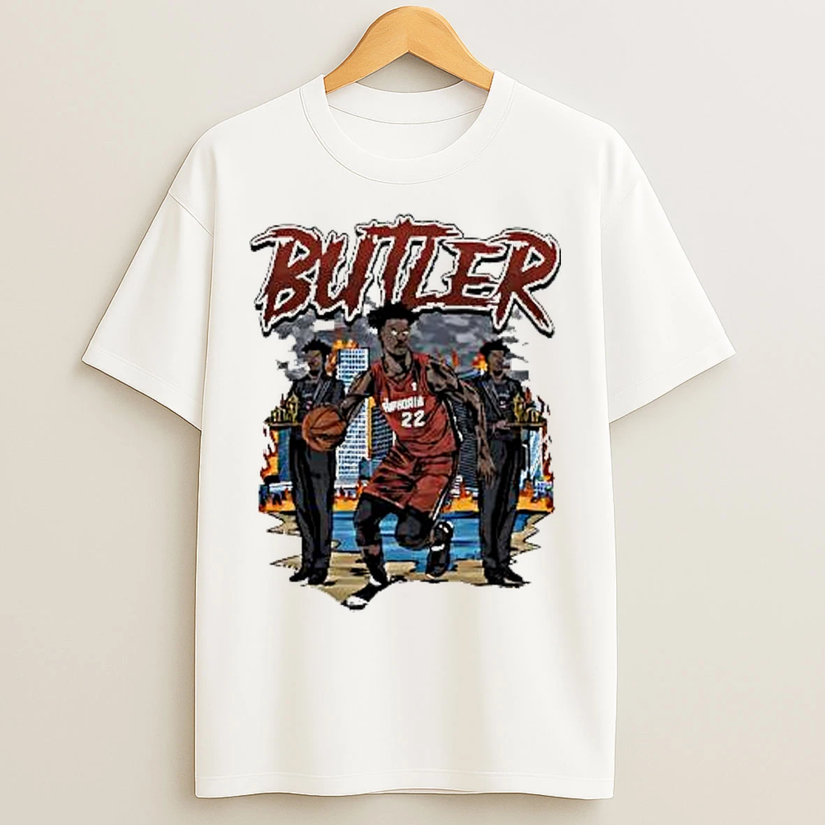 Classic Jimmy Butler Miami Heat City %ce%b3ci%ce%b3ciin The Distance Graphic T Shirts