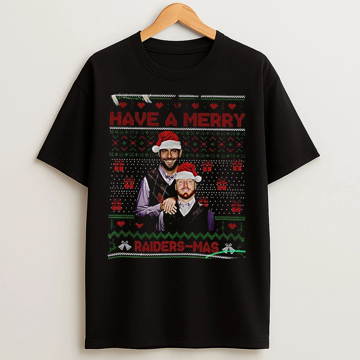 Classic Jimmy Garoppolo And Maxx Crosby Las Vegas Raiders Stepbrothers Have A Merry Raiders Mas Christmas T Shirts