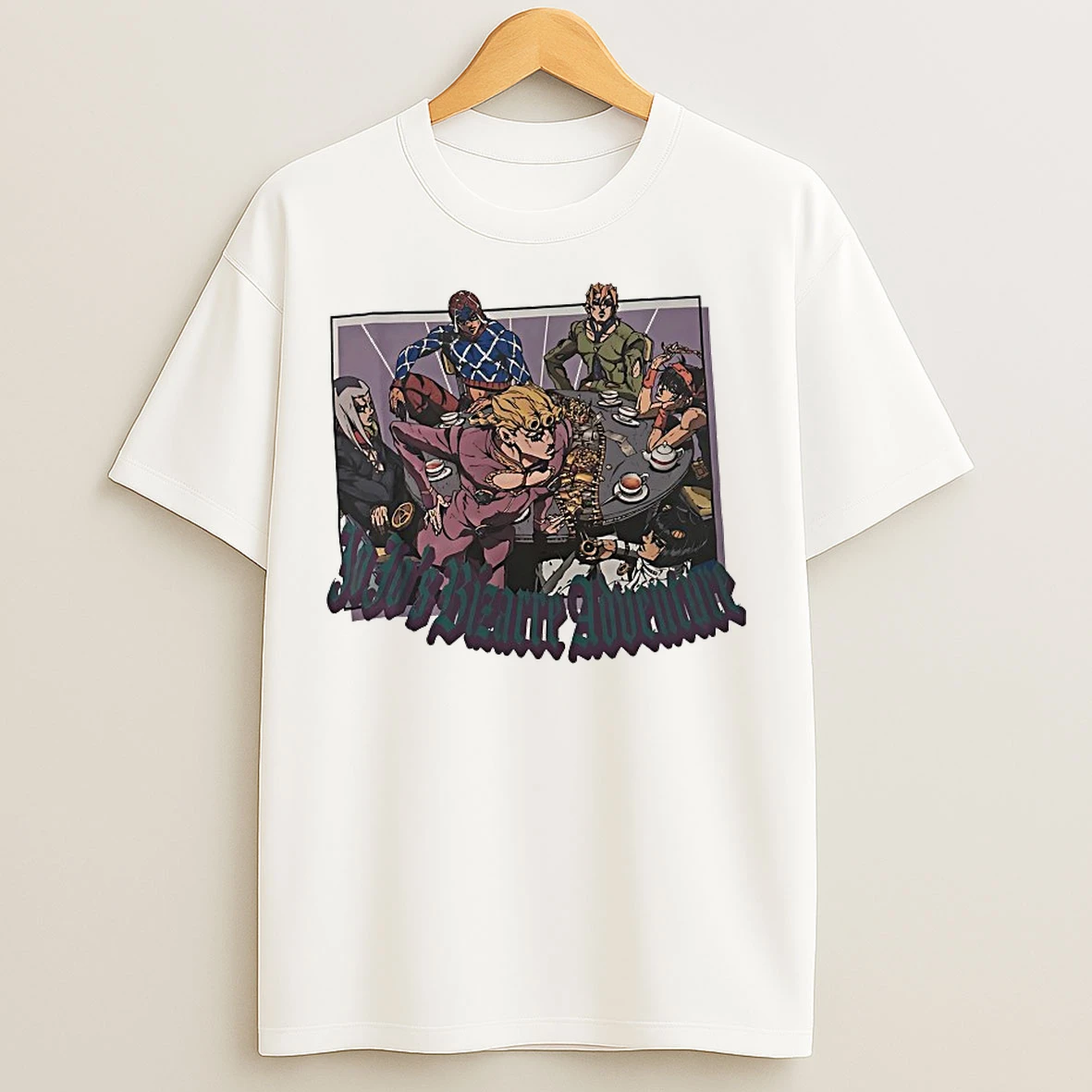 Classic Jojos Bizarre Adventure Golden Wind T Shirts