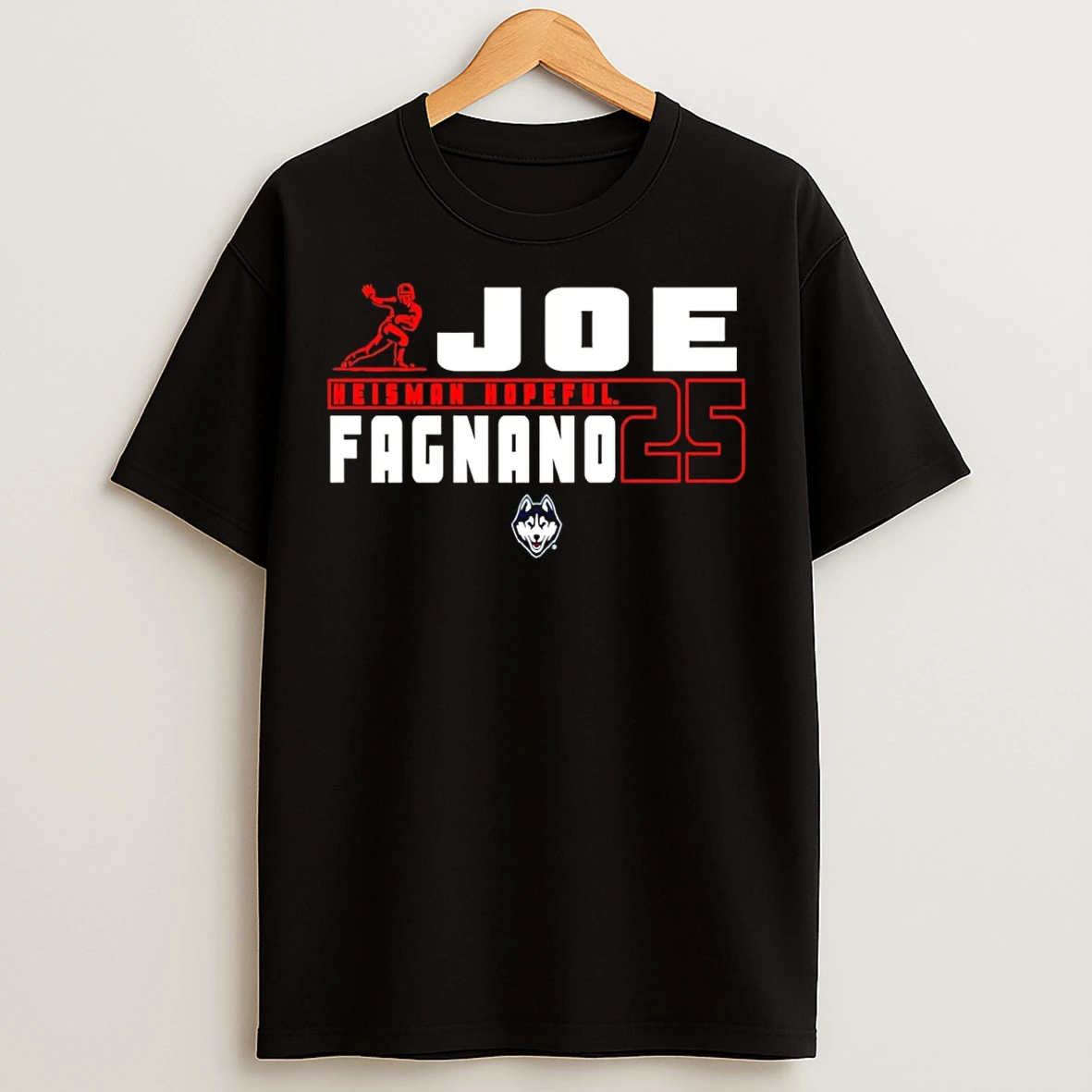 Classic Joe Fagnano Uconn Huskies Heisman Hopeful 25 T Shirts
