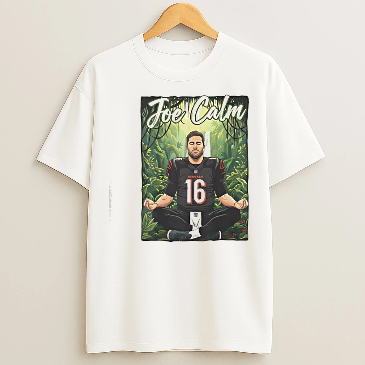Classic Joe Flacco Joe Calm Cincinnati Bengal T Shirts