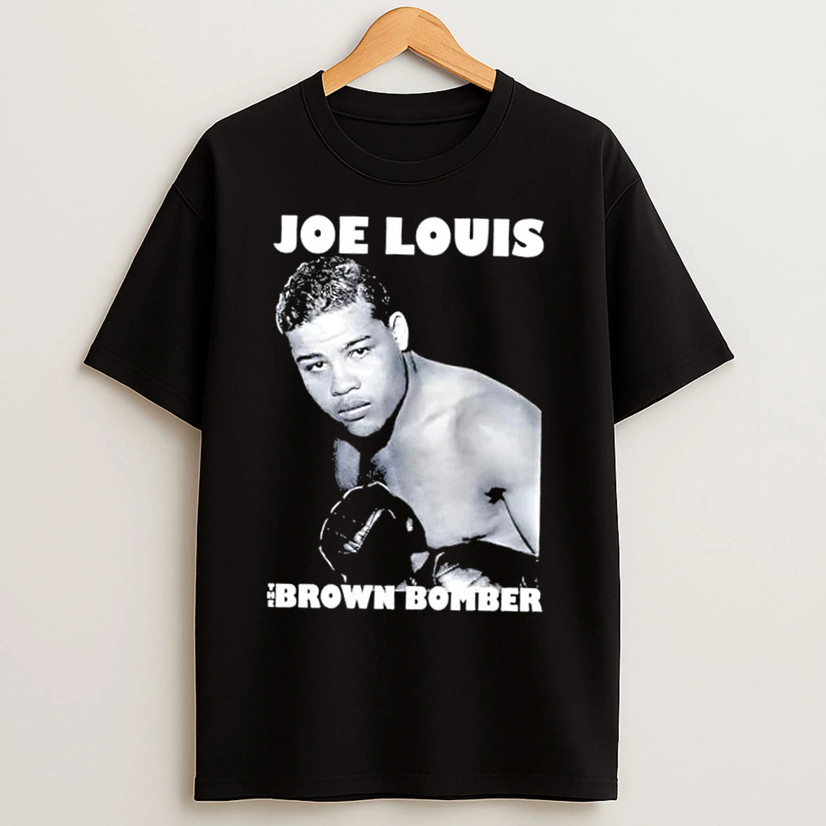 Classic Joe Louis The Brown Bomber Boxing Vintage T Shirts