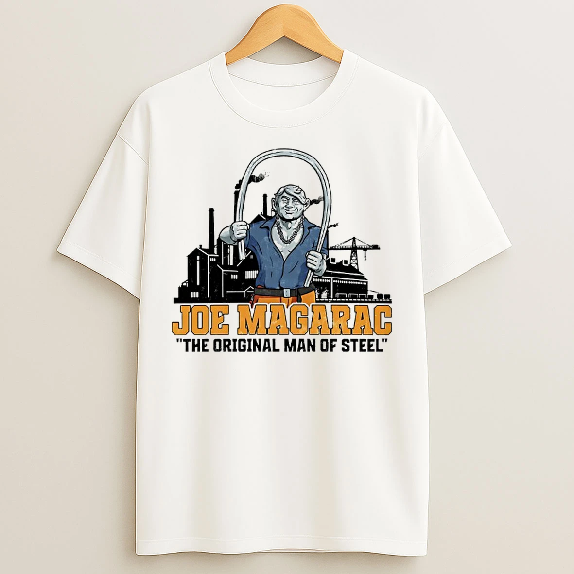 Classic Joe Magarac The Man Of Steel T Shirts