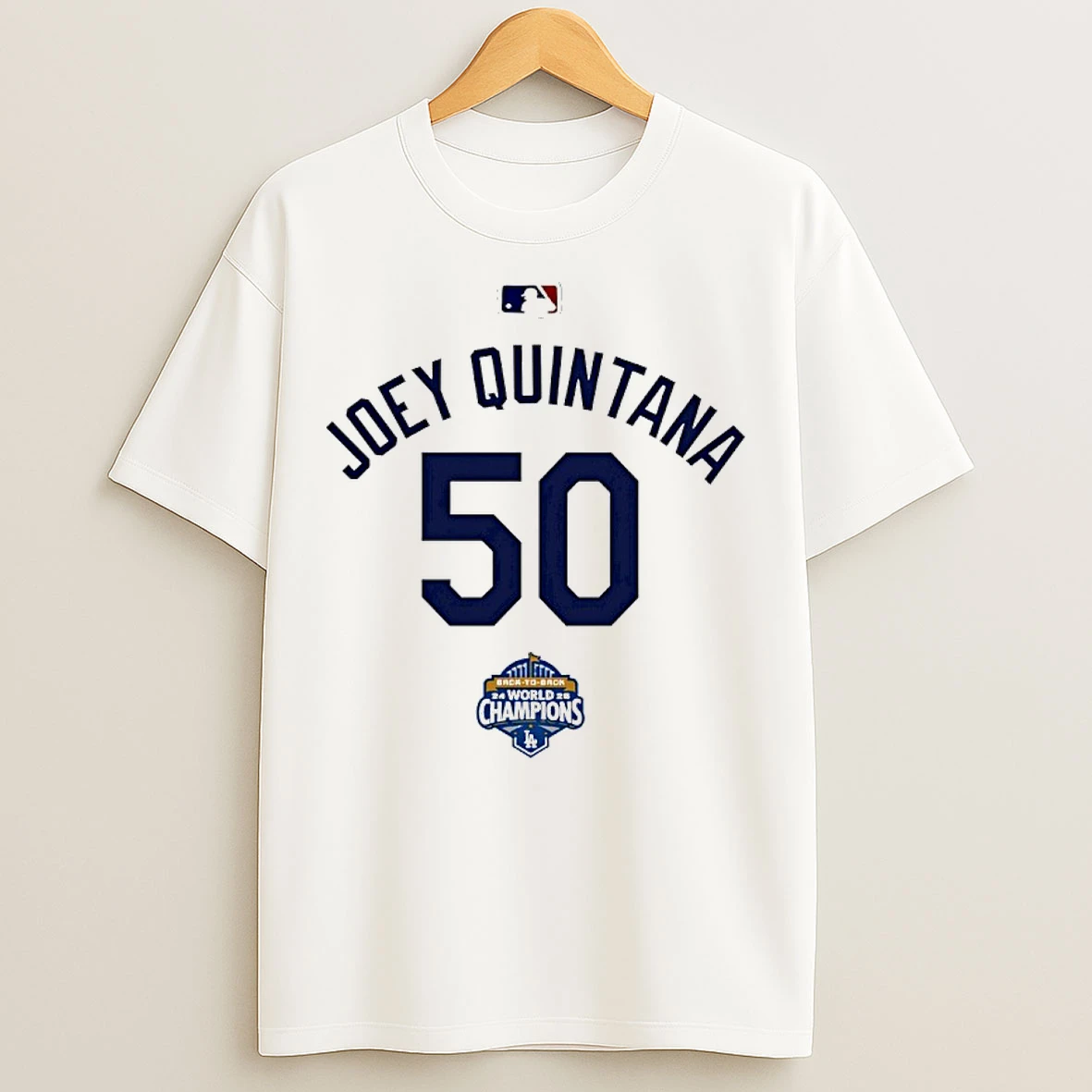 Classic Joey Quintana 50 Back To Back Champs World Champions T Shirts