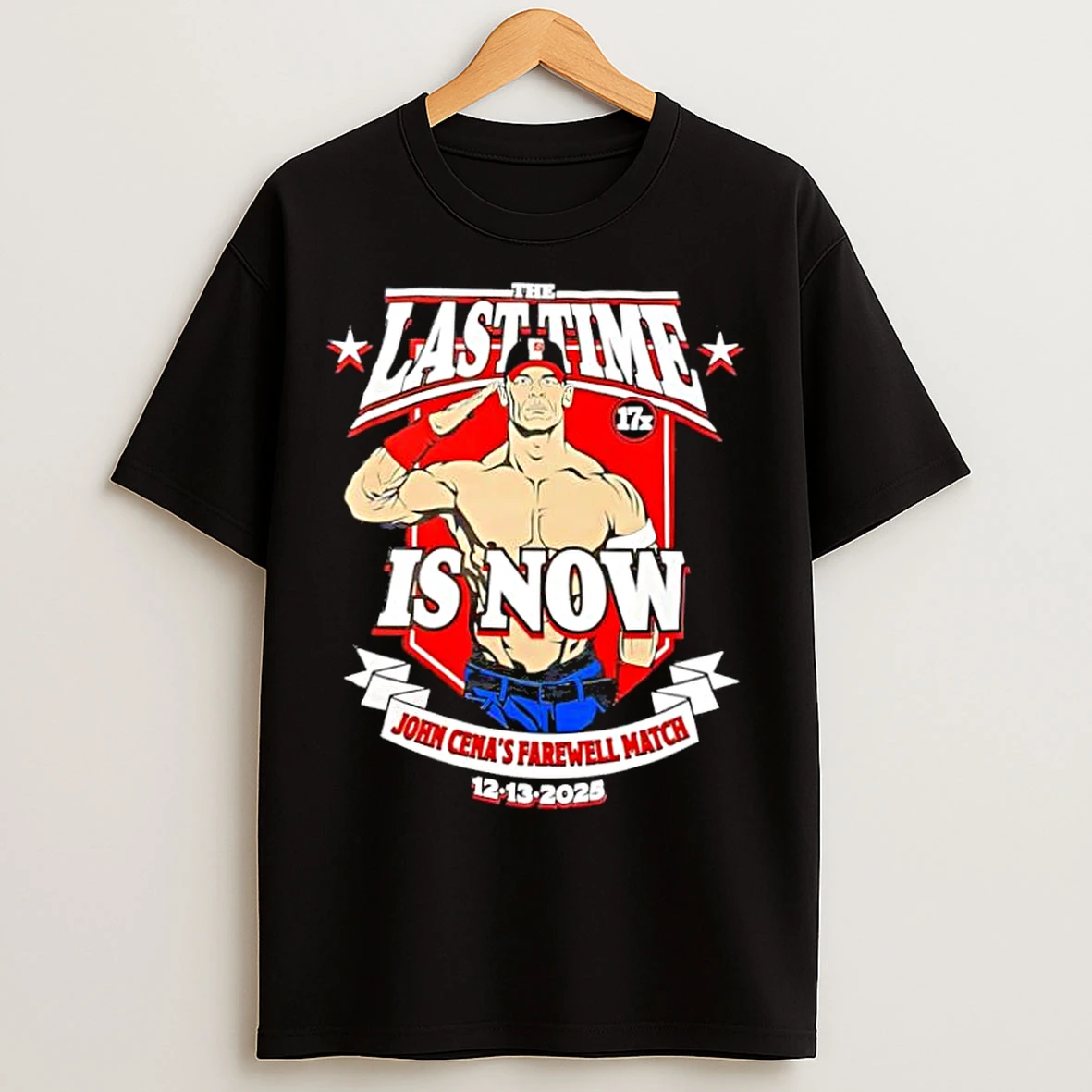 Classic John Cena Farewell Match The Last Time Is Now 2025 T Shirts