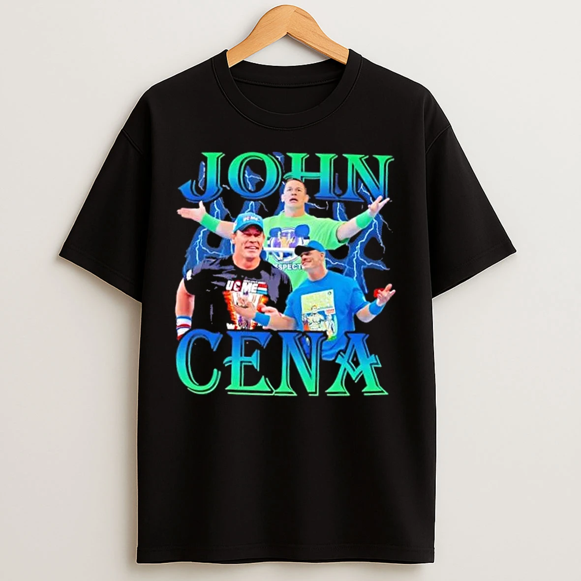Classic John Cena Farewell Tour 2025 Lightning Graphic T Shirts