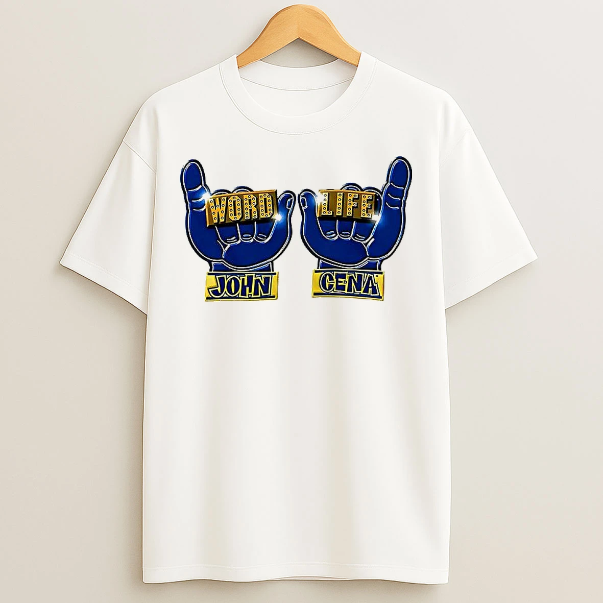 Classic John Cena Word Life T Shirts