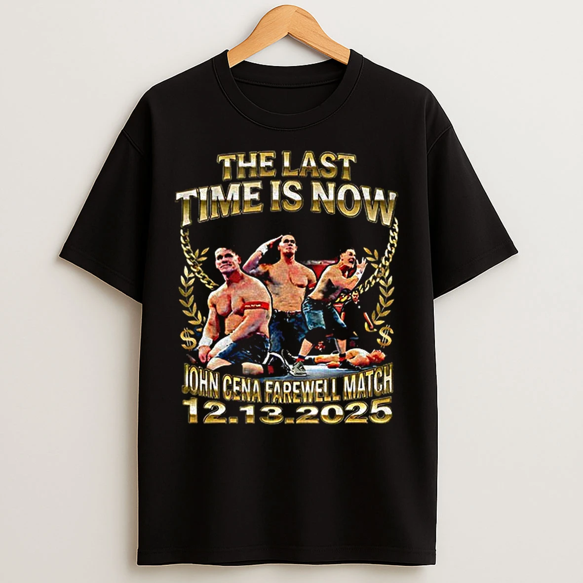 Classic John Cena The Last Time Is Now John Cena Farewell Tour Dc 2025 T Shirts