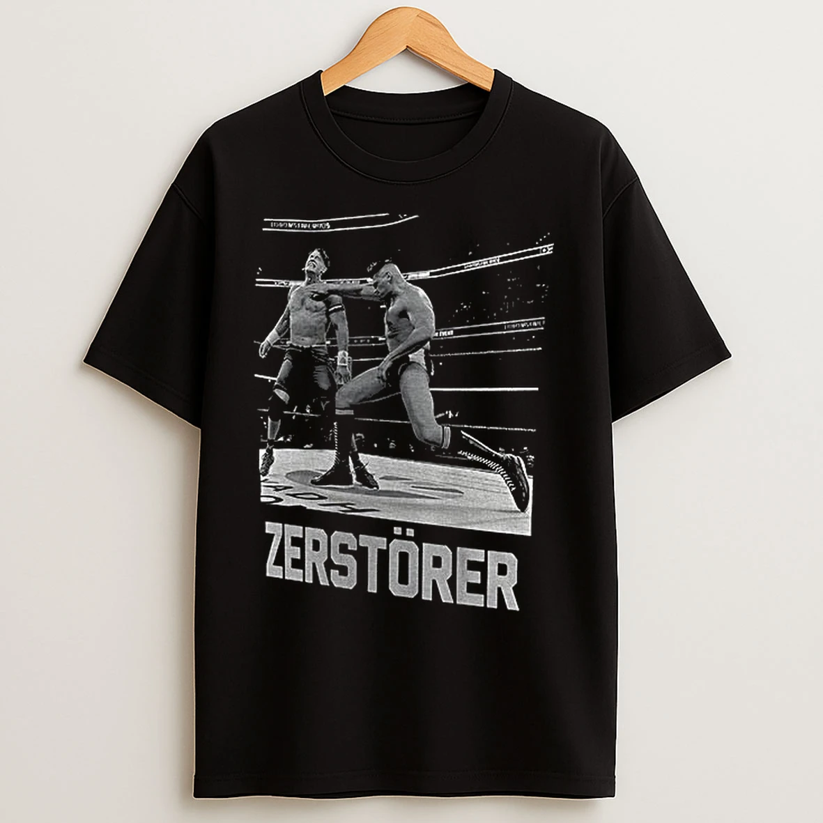 Classic John Cena Vs Shelton Benjamin Gunther Zerstorer Wwe T Shirts