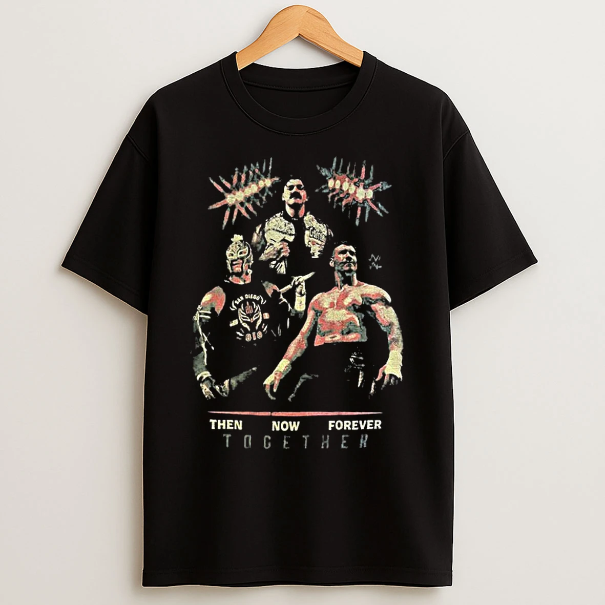 Classic John Cenna Vs Dominik Mysterio Then Now Forever Together Wwe T Shirts