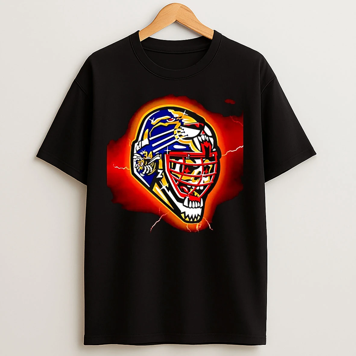 Classic John Vanbiesbrouck The Beezer Goalie Mask Christmas T Shirts
