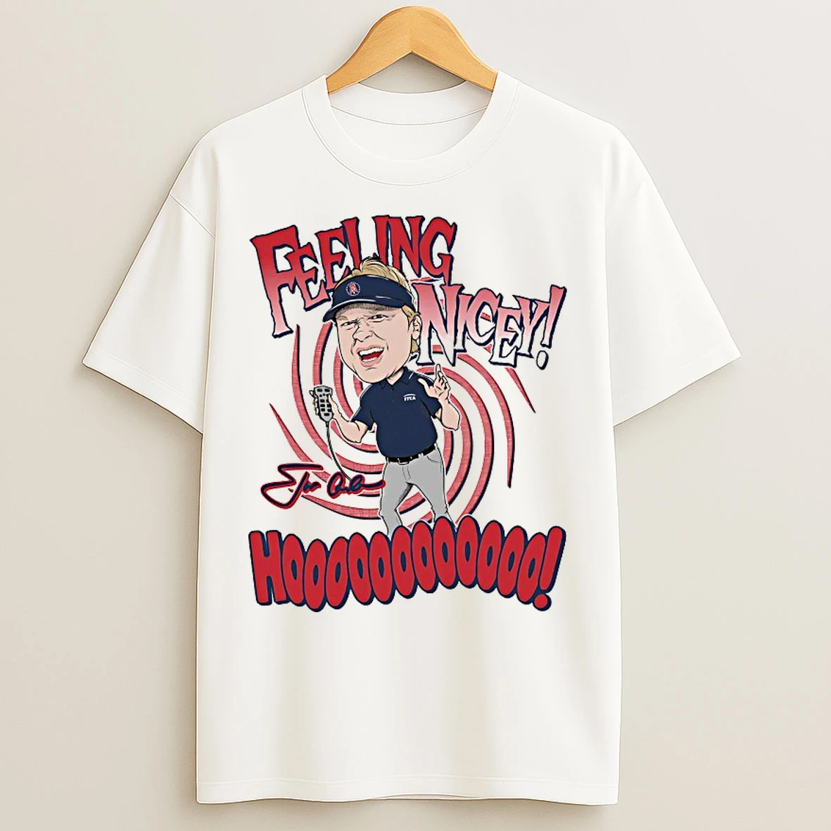 Classic Jon Gruden Feelin Nicey Hooo T Shirts