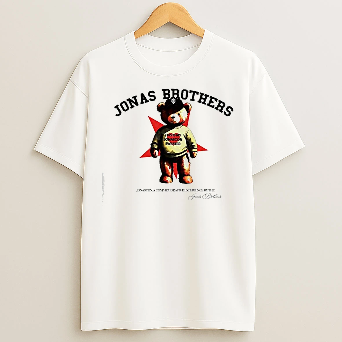 Classic Jonas Brothers This Is My Jonascon Teddy Bear T Shirts