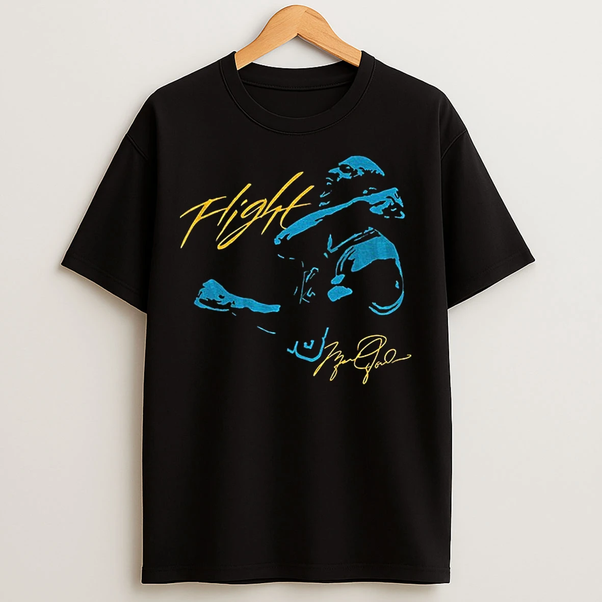 Classic Jordan 11 Gamma Flight Blue Varsity Maize T Shirts