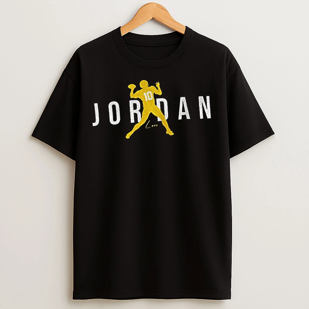 Classic Jordan Love Air Quarterback 10 Green Bay Packers Lover T Shirts