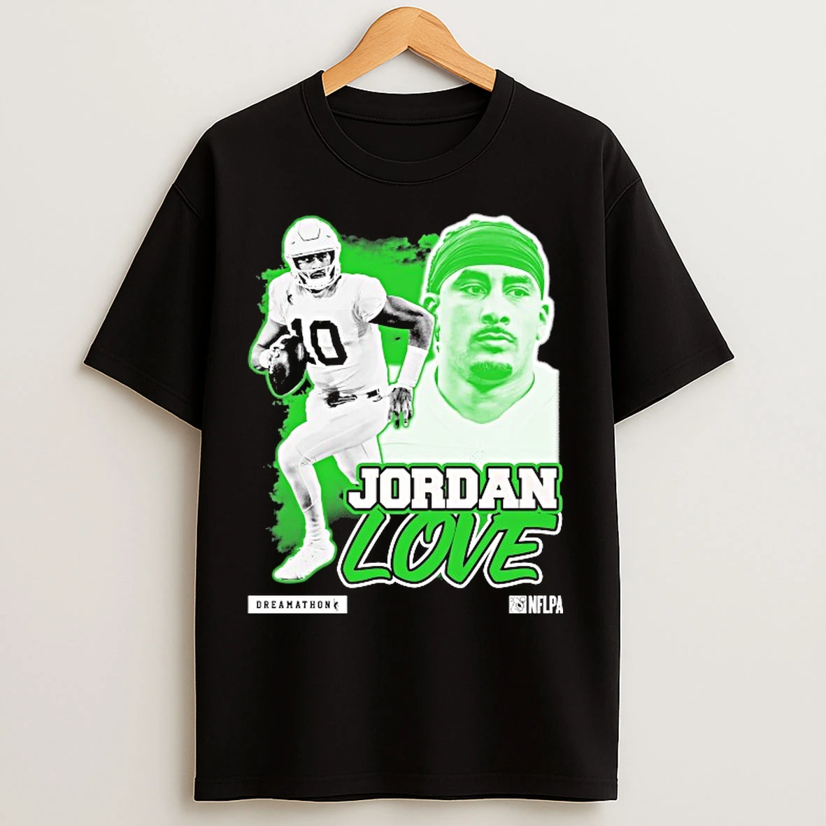 Classic Jordan Love Dreamathon Green Bay Packers T Shirts