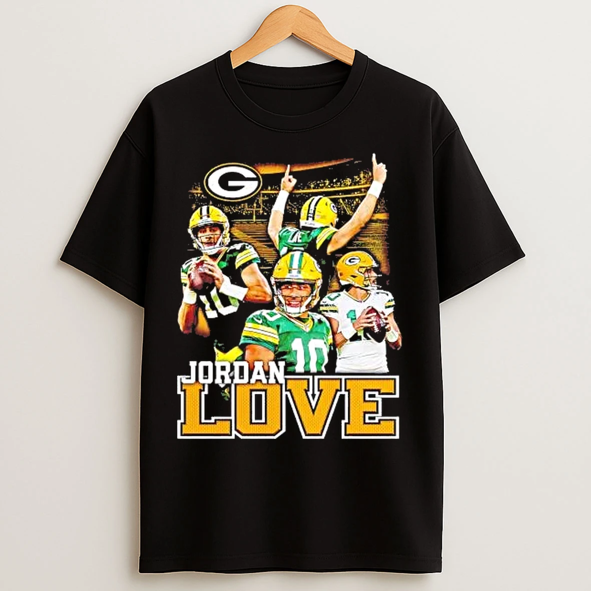 Classic Jordan Love Green Bay Packers Notorious T Shirts