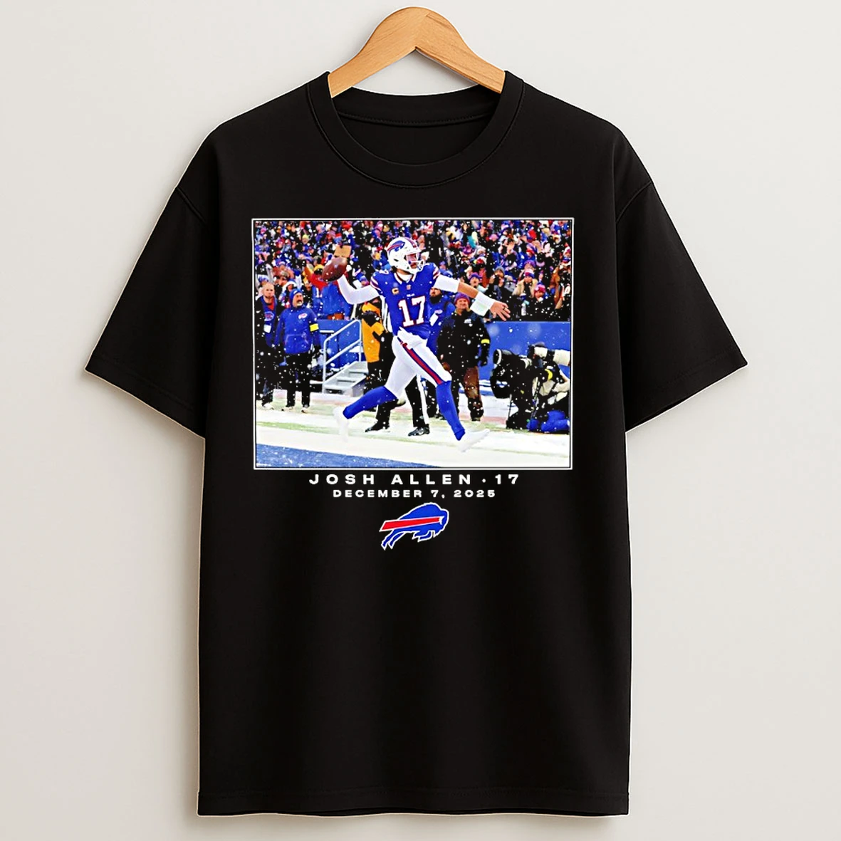 Classic Josh Allen Buffalo Bills Nfl Flash Features Week 14 2025 T Shirts