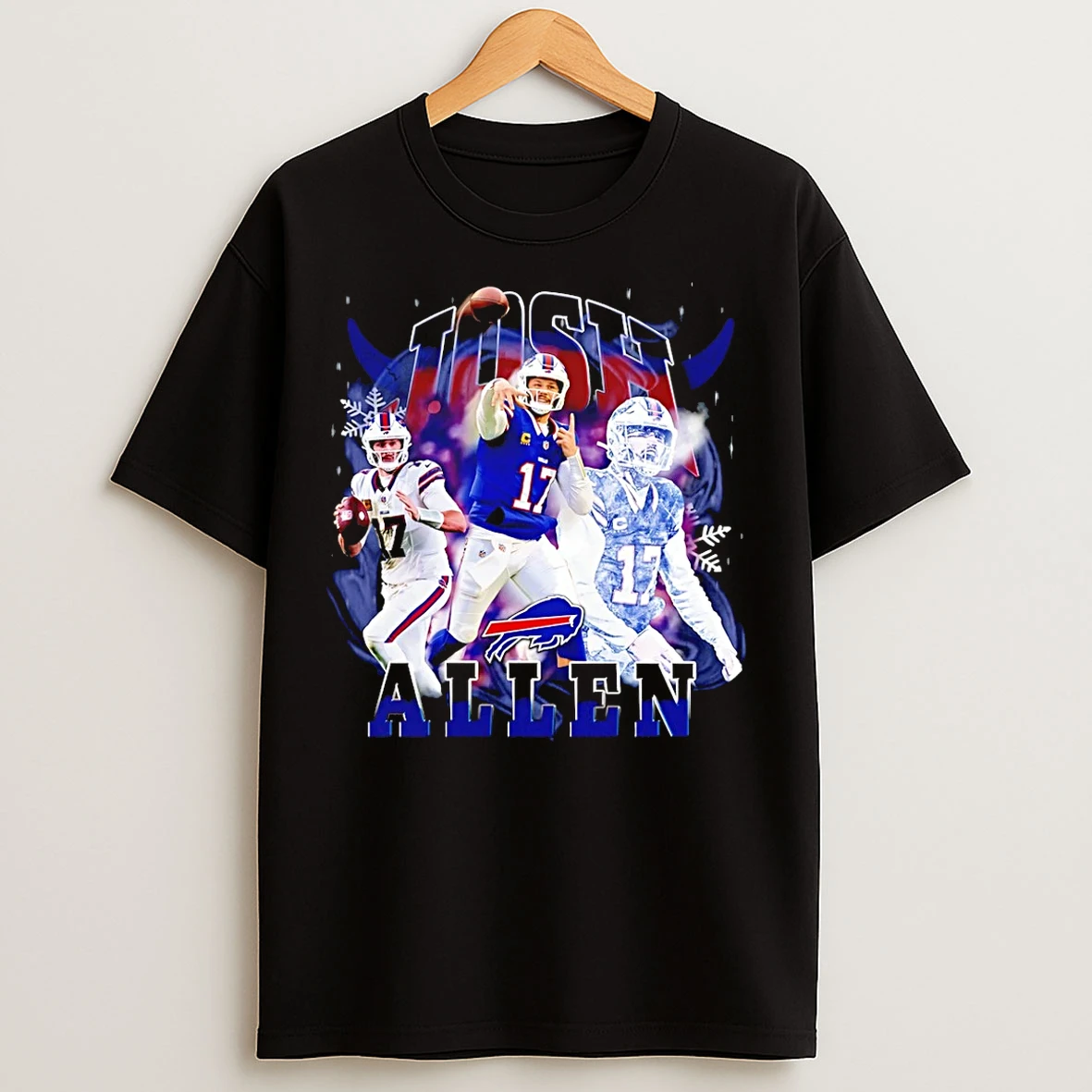 Classic Josh Allen Buffalo Bills Notorious Graphic T Shirts
