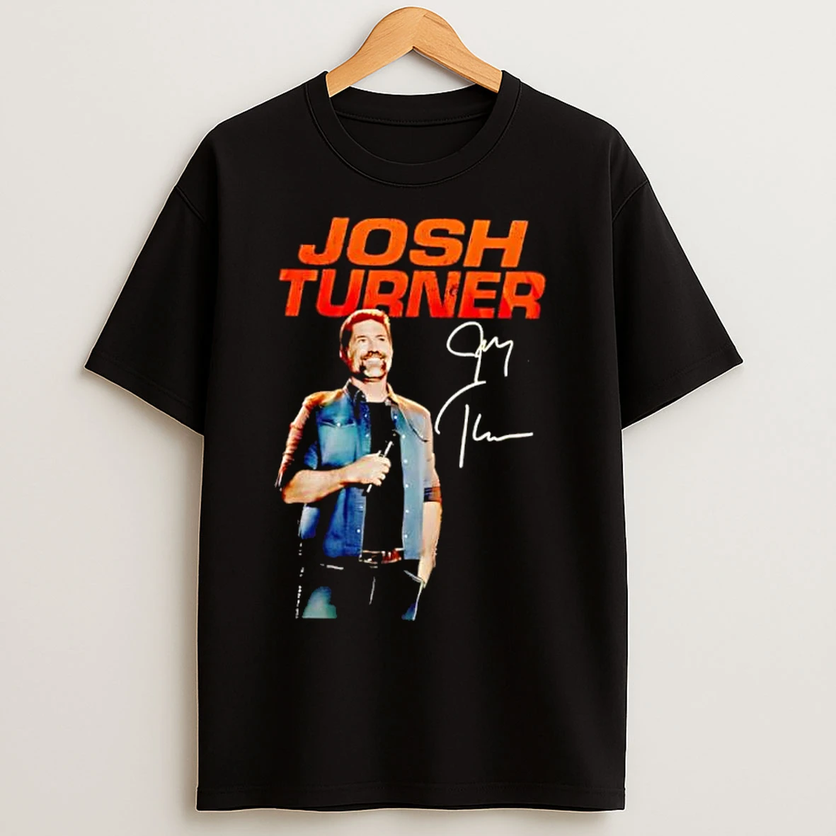 Classic Josh Turner This Country Music Thing Tour Signature T Shirts