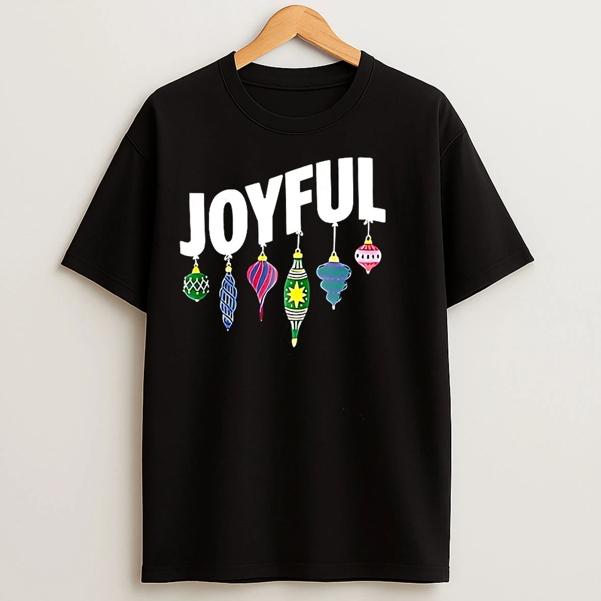Classic Joyful Holiday Christmas T Shirts