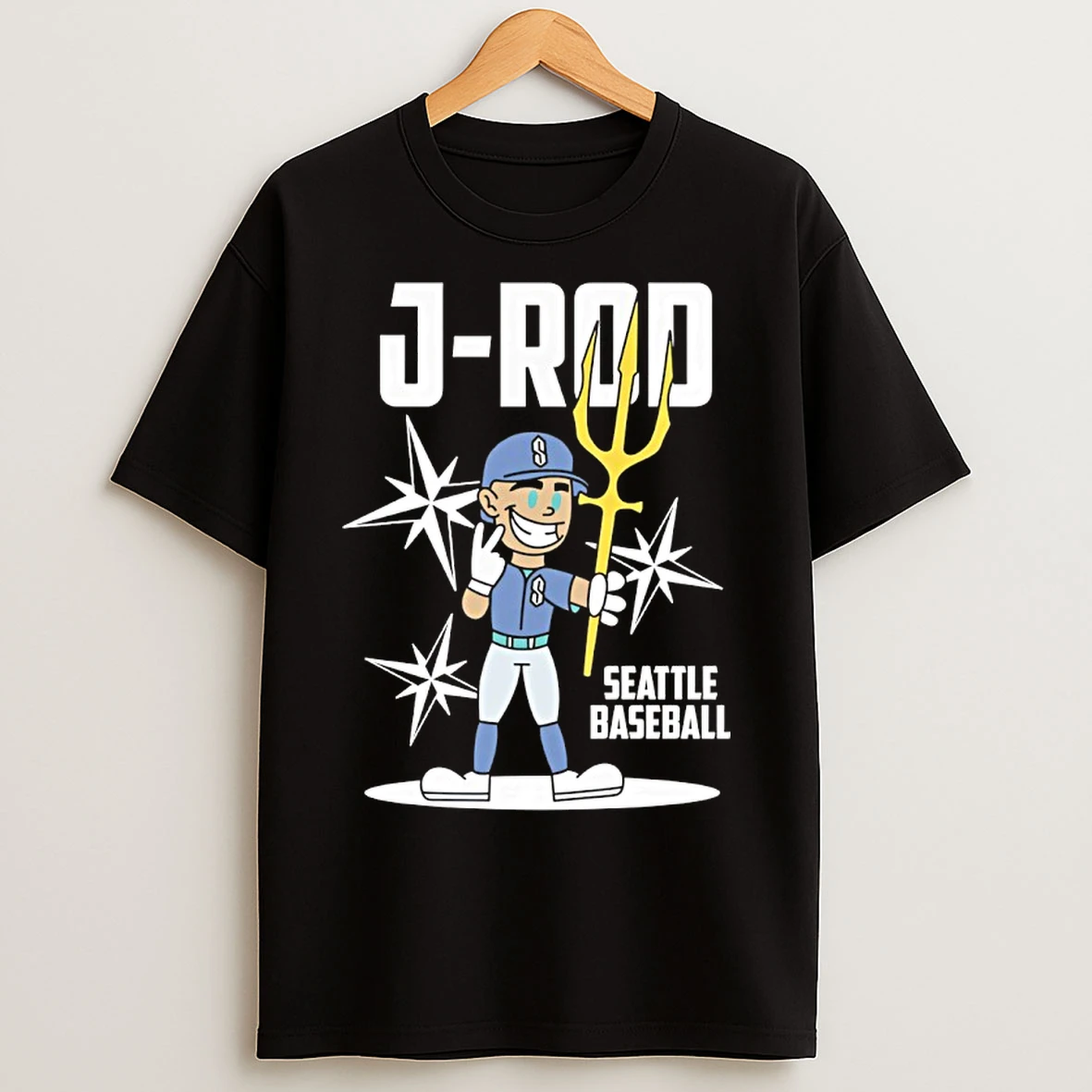 Classic Julio Rodriguez Seattle Mariners Superstar Cartoon T Shirts