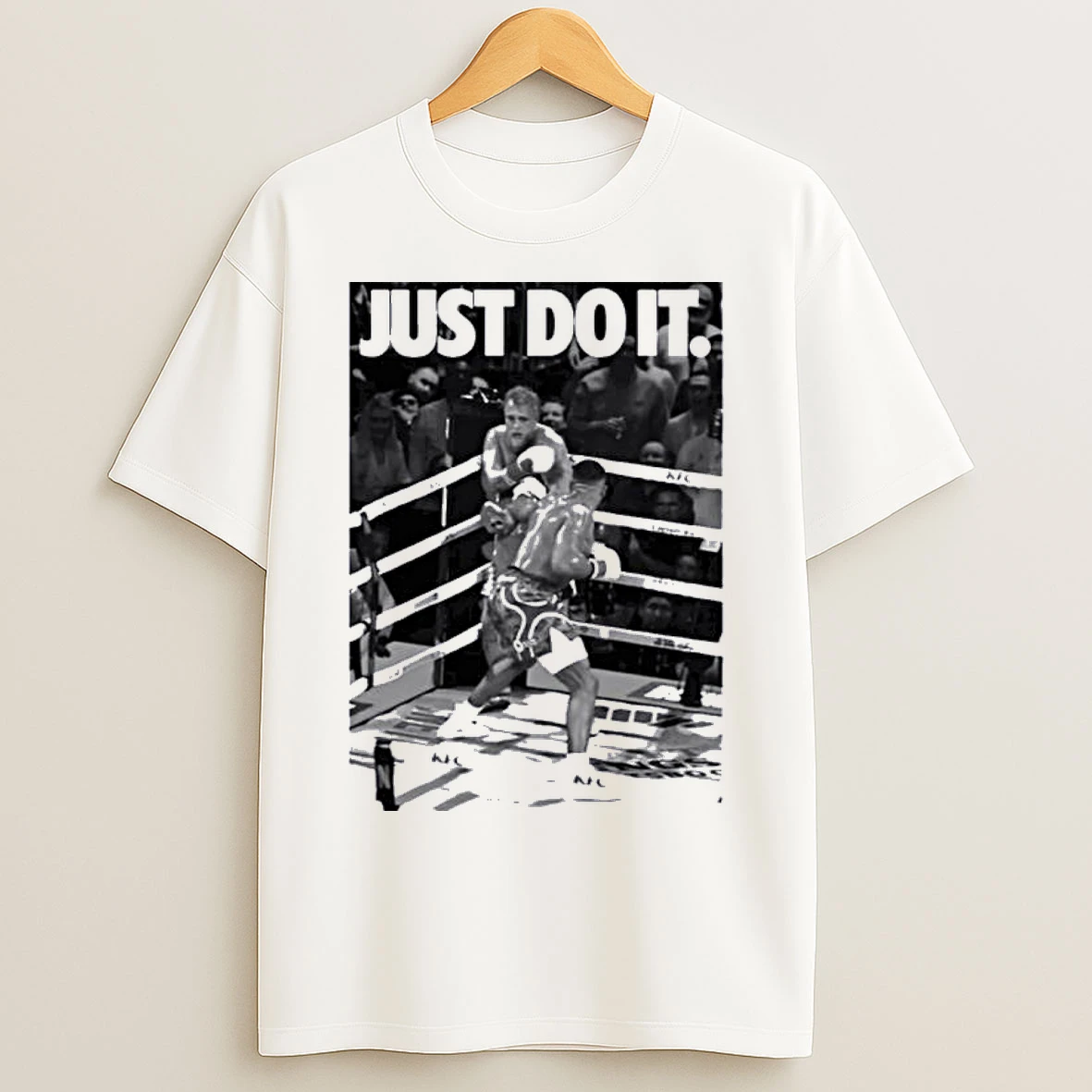 Classic Just Do It Anthony Joshua Knockout Jake Paul T Shirts