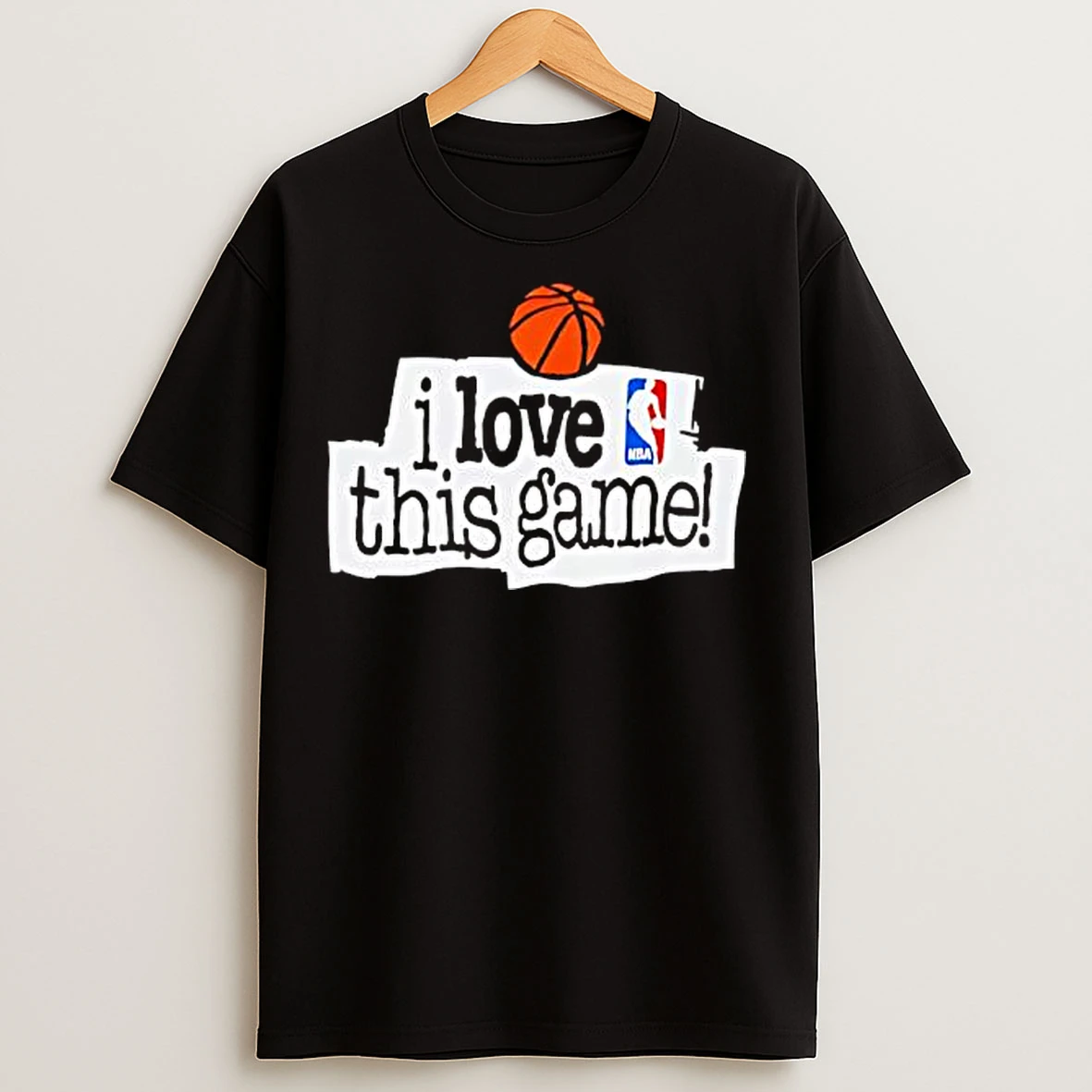 Classic Just Don I Love This Game Graphic T Shirts