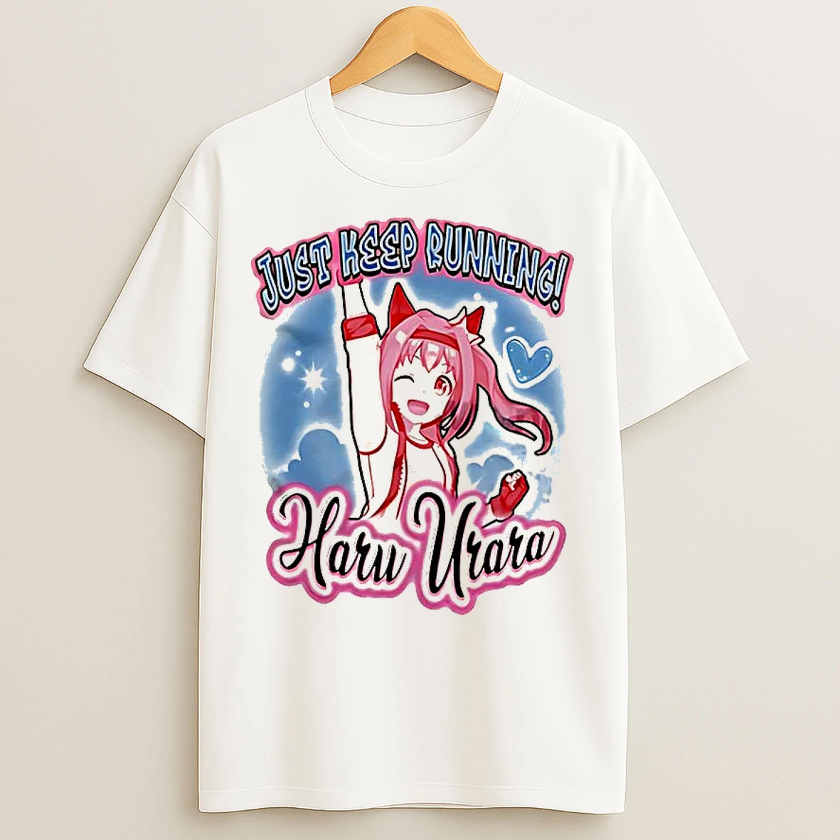 Classic Just Keep Running Haru Urara Anime Tribute T Shirts