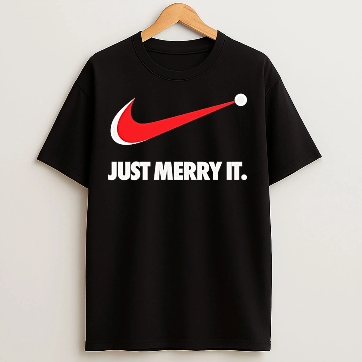 Classic Just Merry It Just Do It Merry Logo Christmas T Shirts