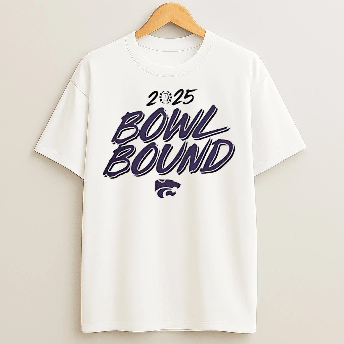 Classic K State Wildcats 2025 Bowl Season Bound T Shirts