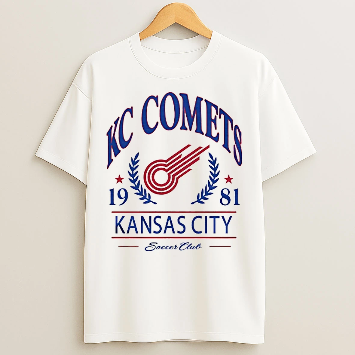 Classic Kc Comets Kansas City Soccer Club 1981 T Shirts