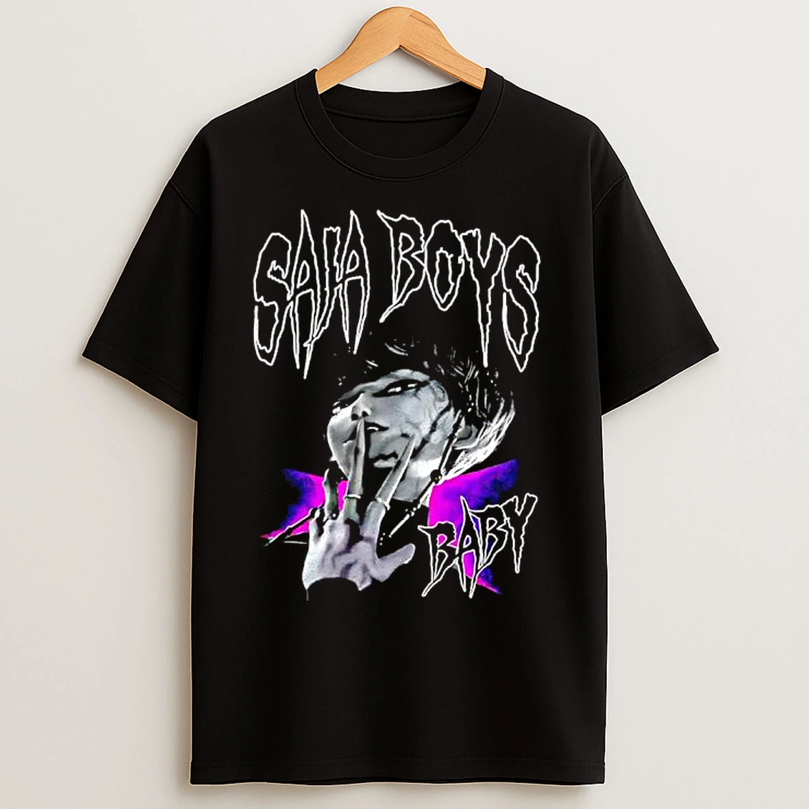 Classic Kpop Demon Hunters Baby Saja Boys T Shirts