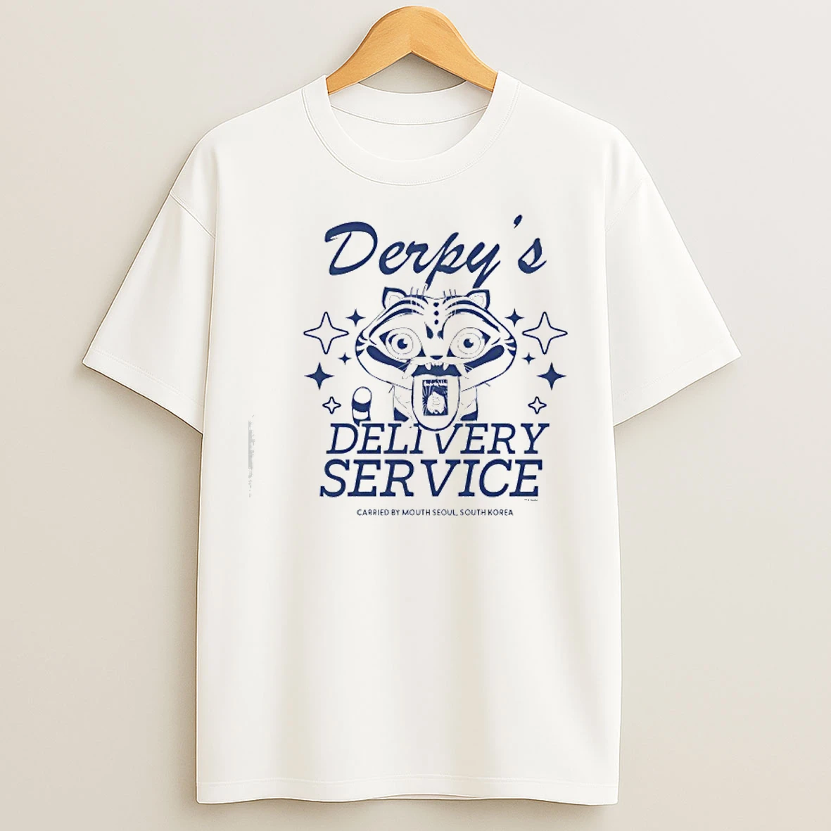 Classic Kpop Demon Hunters Derpys Delivery Service T Shirts