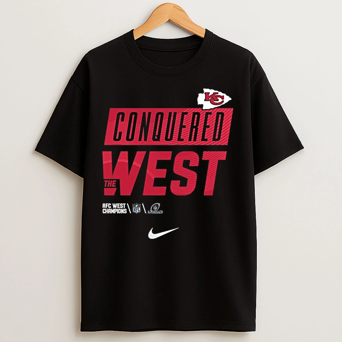 Classic Kansas City Chiefs Afc West Division Champions T Shirts