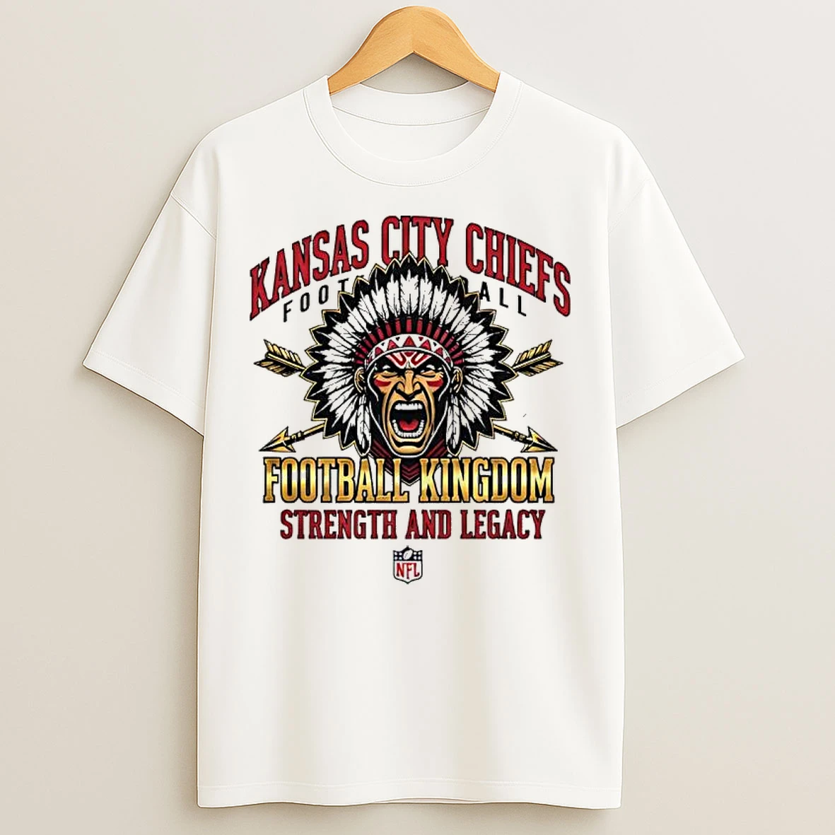 Classic Kansas City Chiefs Football Kingdom Strength And Legacy T Shirts