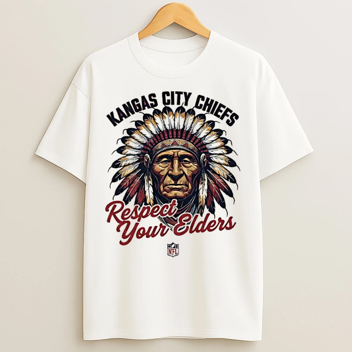 Classic Kansas City Chiefs Respect Your Elders T Shirts