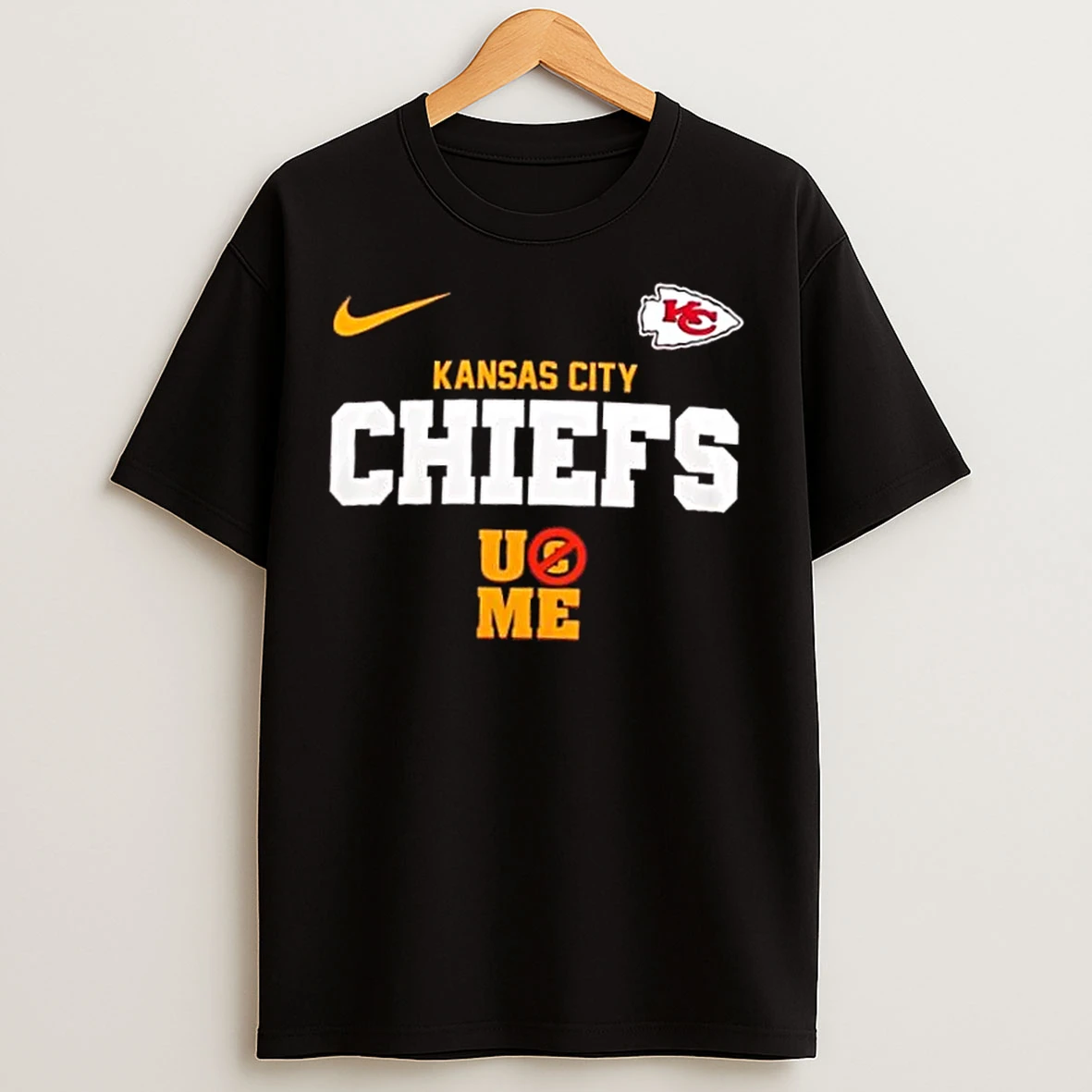 Classic Kansas City Chiefs X Ucme John Cena Never Give Up T Shirts